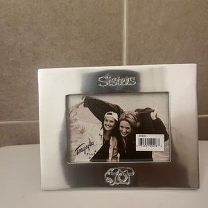 Silver picture frame